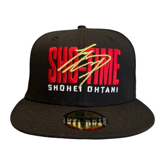 New Era Los Angeles Dodgers Shohei Ohtani 59FIFTY Fitted Hat Japan Flag - Picture 4 of 9